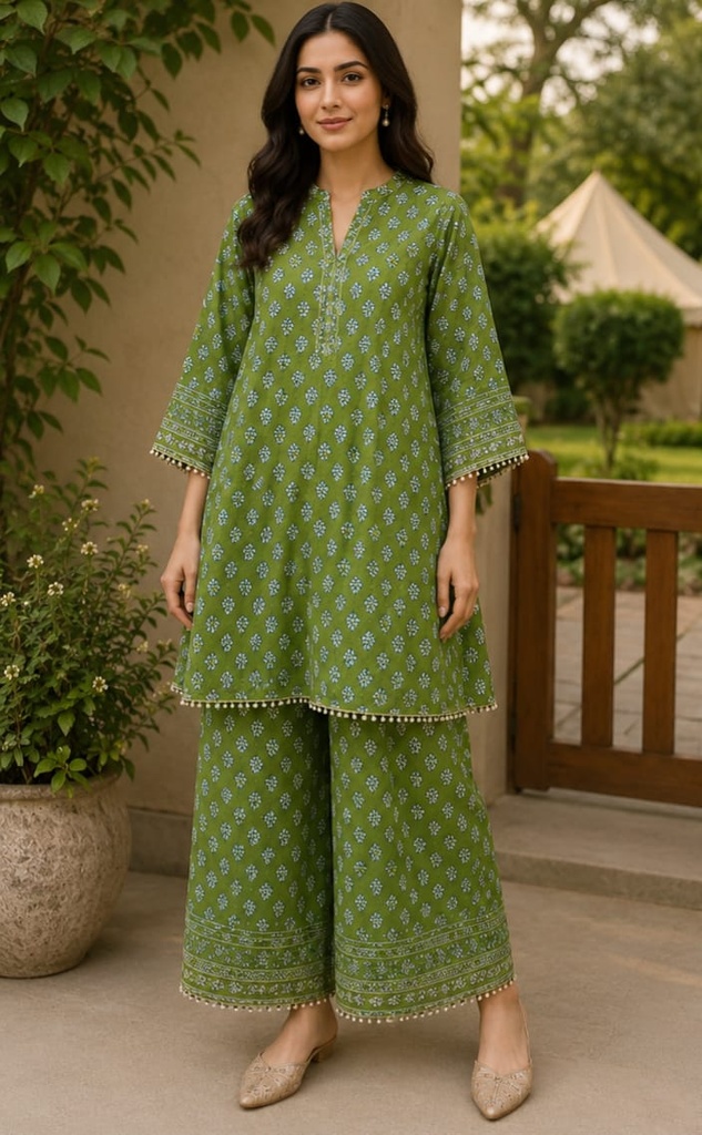 NuLoom Green Kurta