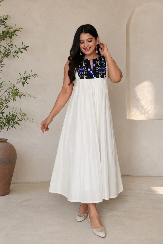 [NUL_000000900631] Sambalpuri Dress (XS, Standard Size)
