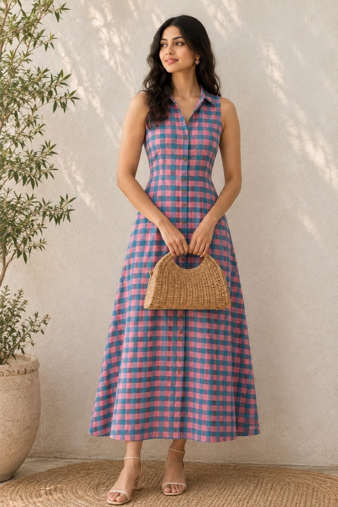 [NUL_000000900591] Midi Aline Dress (XS, Standard Size)
