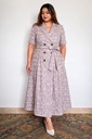 The Dusty Rose Ikat Angrakha